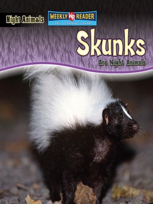 cover image of Skunks Are Night Animals
